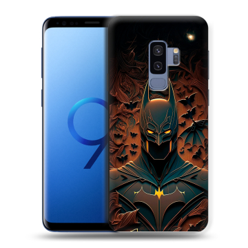 Силиконовый чехол на Samsung Galaxy S9 Plus с принтом Batman Бэтмен