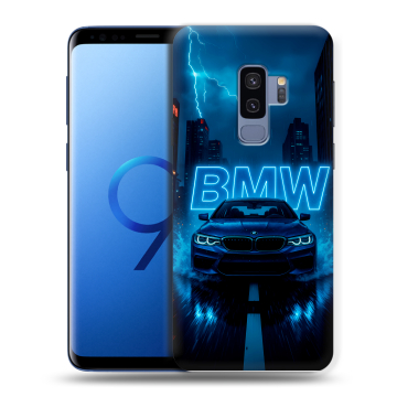 Силиконовый чехол на Samsung Galaxy S9 Plus с принтом BMW БМВ Силиконовый чехол на Samsung Galaxy S9 Plus с принтом BMW БМВ