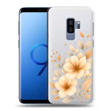Силиконовый чехол на Samsung Galaxy S9 Plus с принтом для девушки
