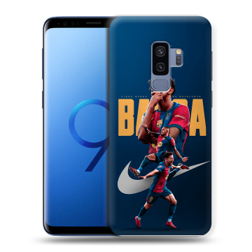 Силиконовый чехол на Samsung Galaxy S9 Plus с принтом Барселона Barca Yamal Силиконовый чехол на Samsung Galaxy S9 Plus с принтом Барселона Barca Yamal