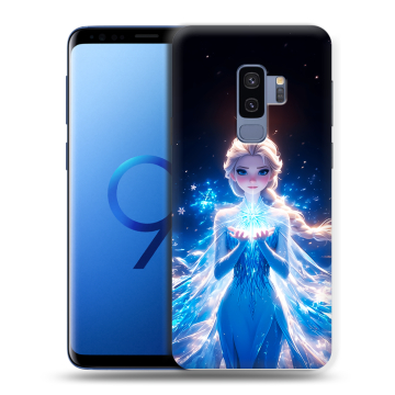 Силиконовый чехол на Samsung Galaxy S9 Plus с принтом Холодное сердце Frozen Силиконовый чехол на Samsung Galaxy S9 Plus с принтом Холодное сердце Frozen