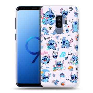 Силиконовый чехол на Samsung Galaxy S9 Plus с принтом Лило и Стич