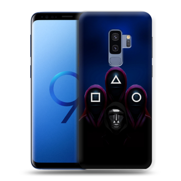 Силиконовый чехол на Samsung Galaxy S9 Plus с принтом Игра Кальмара