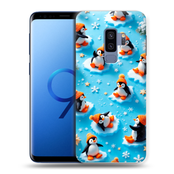 Силиконовый чехол на Samsung Galaxy S9 Plus с принтом Новый год