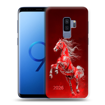 Силиконовый чехол на Samsung Galaxy S9 Plus с принтом Новый год