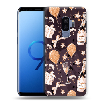 Силиконовый чехол на Samsung Galaxy S9 Plus с принтом Новый год
