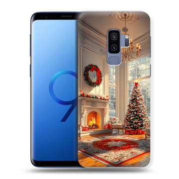 Силиконовый чехол на Samsung Galaxy S9 Plus с принтом Новый год