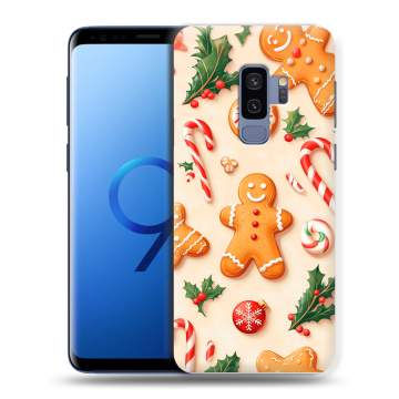 Силиконовый чехол на Samsung Galaxy S9 Plus с принтом Новый год