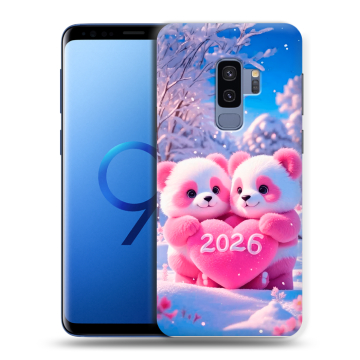 Силиконовый чехол на Samsung Galaxy S9 Plus с принтом Новый год
