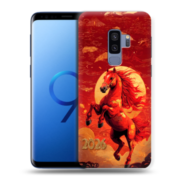 Силиконовый чехол на Samsung Galaxy S9 Plus с принтом Новый год