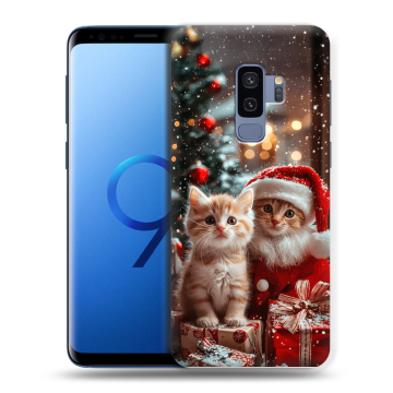 Силиконовый чехол на Samsung Galaxy S9 Plus с принтом Новый год