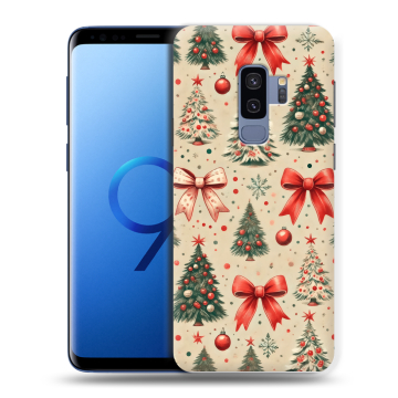 Силиконовый чехол на Samsung Galaxy S9 Plus с принтом Новый год