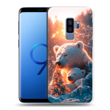 Силиконовый чехол на Samsung Galaxy S9 Plus с принтом Новый год Силиконовый чехол на Samsung Galaxy S9 Plus с принтом Новый год