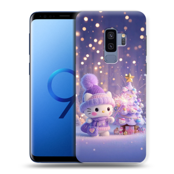 Силиконовый чехол на Samsung Galaxy S9 Plus с принтом Новый год Силиконовый чехол на Samsung Galaxy S9 Plus с принтом Новый год
