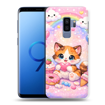 Силиконовый чехол на Samsung Galaxy S9 Plus с принтом для девочек Силиконовый чехол на Samsung Galaxy S9 Plus с принтом для девочек