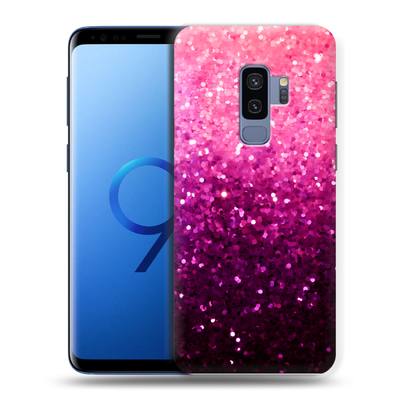 Силиконовый чехол на Samsung Galaxy S9 Plus с принтом Блестки Силиконовый чехол на Samsung Galaxy S9 Plus с принтом Блестки