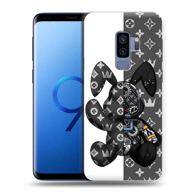 Силиконовый чехол на Samsung Galaxy S9 Plus с принтом Луи робот Силиконовый чехол на Samsung Galaxy S9 Plus с принтом Луи робот