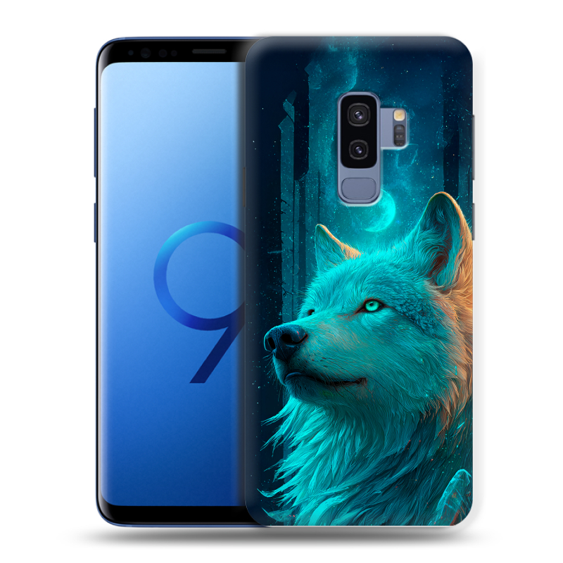 Силиконовый противоударный чехол на Samsung Galaxy S9 Plus с принтом бабочки саккура Силиконовый противоударный чехол на Samsung Galaxy S9 Plus с принтом бабочки саккура