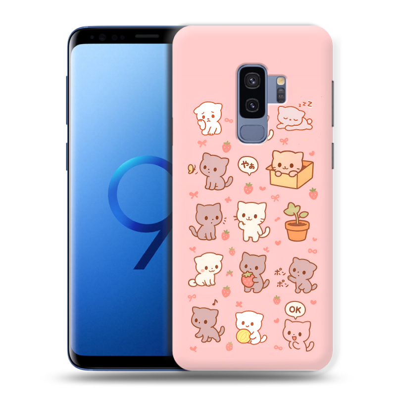 Силиконовый чехол на Samsung Galaxy S9 Plus с принтом Hello Kitty Хелоу Кити Силиконовый чехол на Samsung Galaxy S9 Plus с принтом Hello Kitty Хелоу Кити