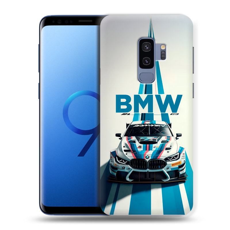 Силиконовый чехол на Samsung Galaxy S9 Plus с принтом БМВ BMW Силиконовый чехол на Samsung Galaxy S9 Plus с принтом БМВ BMW