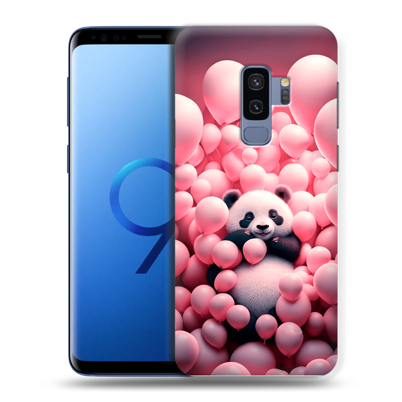 Силиконовый чехол на Samsung Galaxy S9 Plus с принтом Панда Силиконовый чехол на Samsung Galaxy S9 Plus с принтом Панда