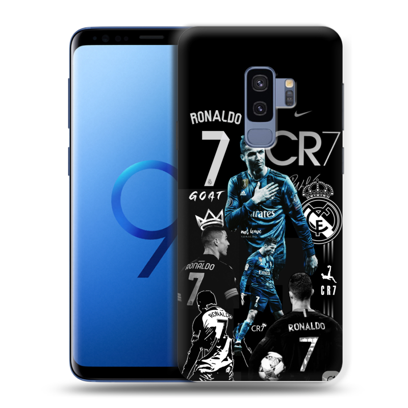 Силиконовый чехол на Samsung Galaxy S9 Plus с принтом Реал Роналдо Силиконовый чехол на Samsung Galaxy S9 Plus с принтом Реал Роналдо