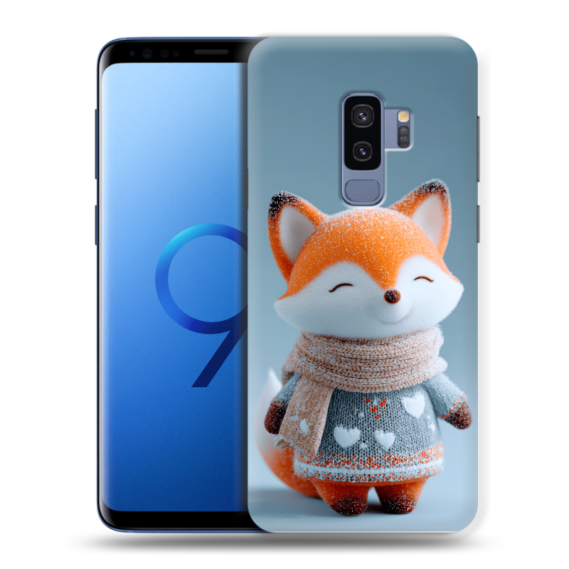 Силиконовый чехол на Samsung Galaxy S9 Plus с принтом Лиса Силиконовый чехол на Samsung Galaxy S9 Plus с принтом Лиса