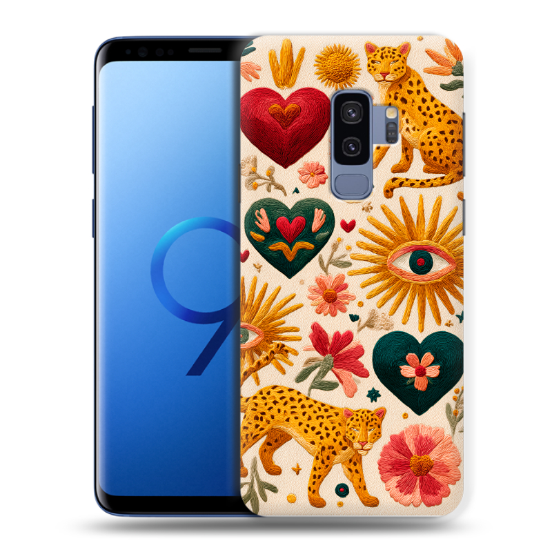 Силиконовый чехол на Samsung Galaxy S9 Plus с принтом Модный принт Силиконовый чехол на Samsung Galaxy S9 Plus с принтом Модный принт
