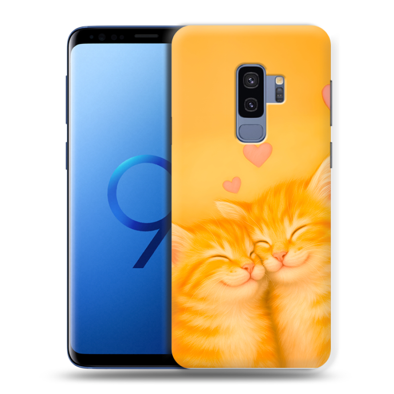 Силиконовый чехол на Samsung Galaxy S9 Plus с принтом Милые котята Силиконовый чехол на Samsung Galaxy S9 Plus с принтом Милые котята