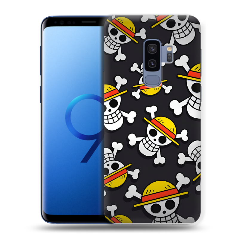 Силиконовый чехол на Samsung Galaxy S9 Plus с принтом One Piece Ван Пис Силиконовый чехол на Samsung Galaxy S9 Plus с принтом One Piece Ван Пис