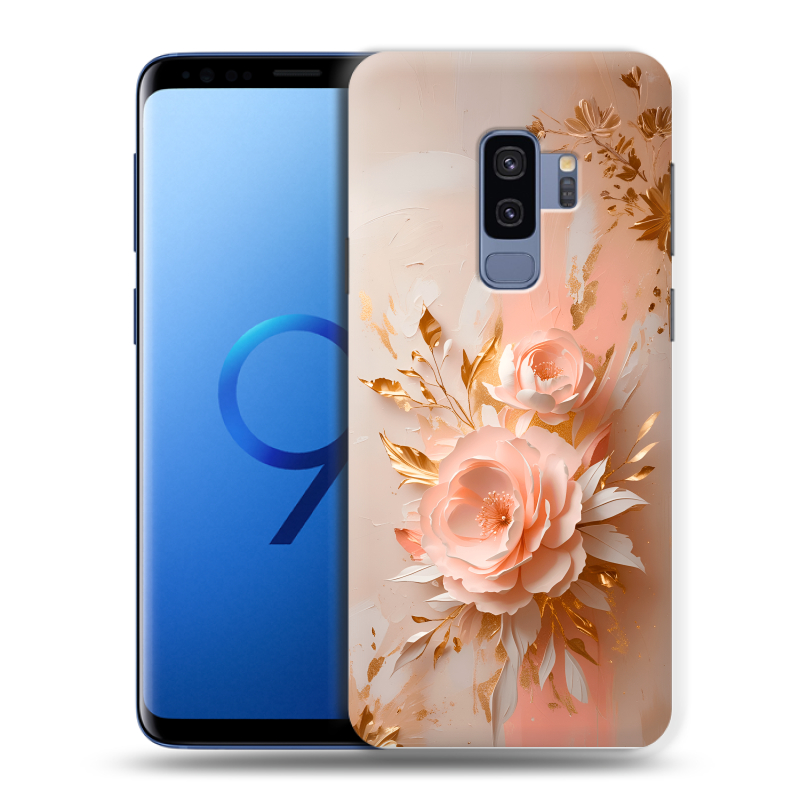 Силиконовый противоударный чехол на Samsung Galaxy S9 Plus с принтом женский Силиконовый противоударный чехол на Samsung Galaxy S9 Plus с принтом женский