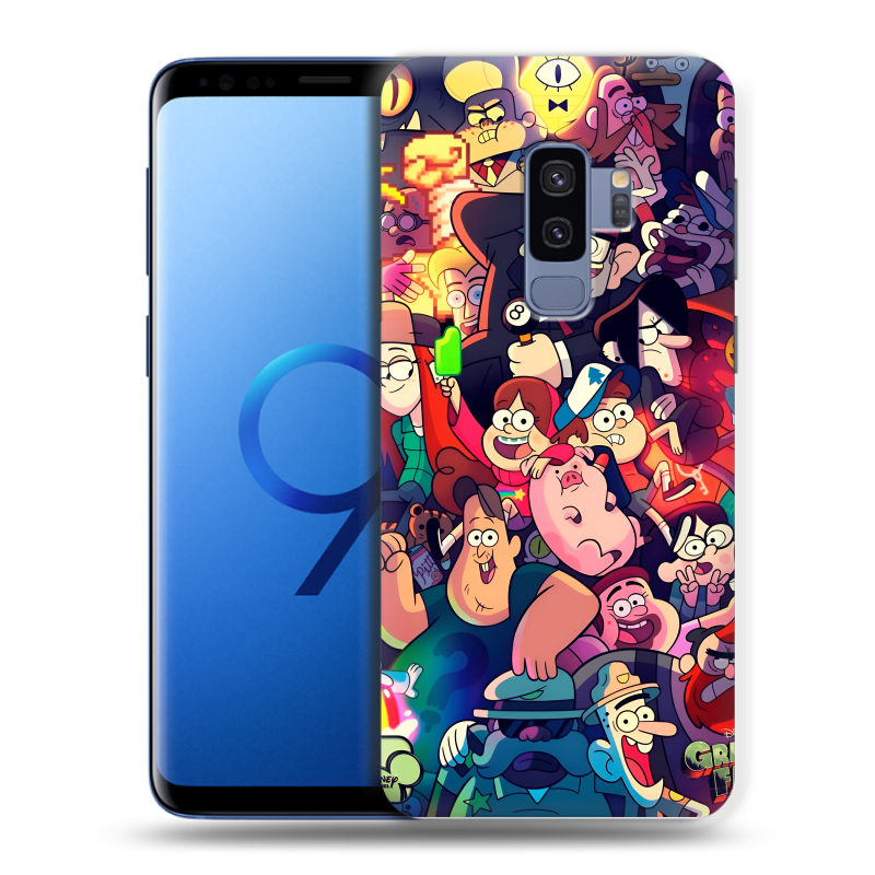 Силиконовый чехол на Samsung Galaxy S9 Plus с принтом Gravity Falls Гравити Фолз Силиконовый чехол на Samsung Galaxy S9 Plus с принтом Gravity Falls Гравити Фолз