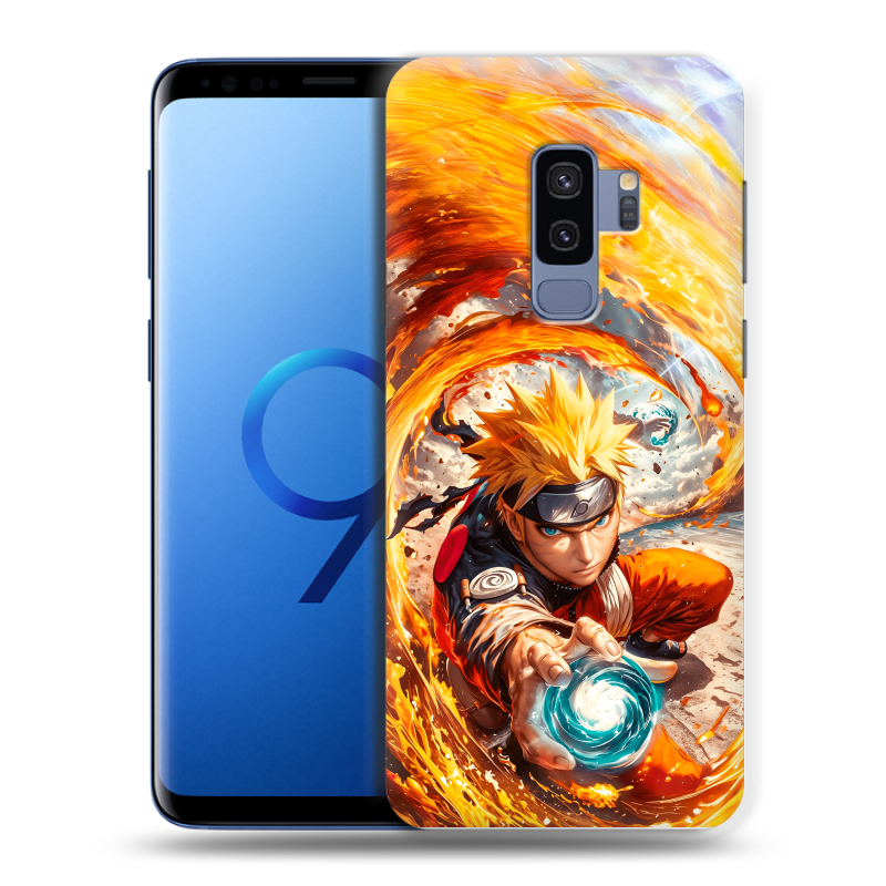 Силиконовый противоударный чехол на Samsung Galaxy S9 Plus с принтом Аниме Наруто Naruto Силиконовый противоударный чехол на Samsung Galaxy S9 Plus с принтом Аниме Наруто Naruto