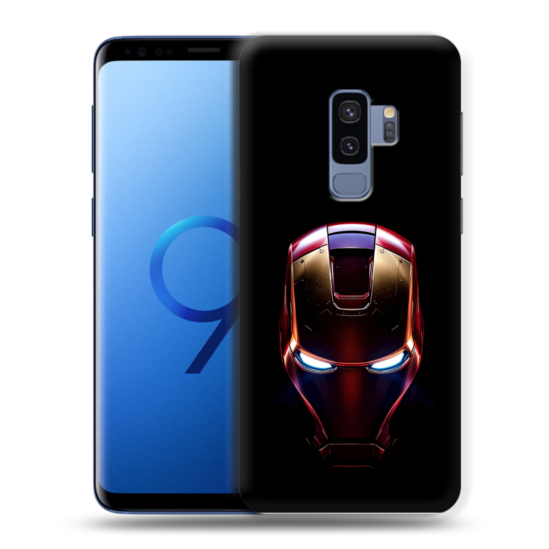 Силиконовый чехол на Samsung Galaxy S9 Plus с принтом IronMan Железный человек Силиконовый чехол на Samsung Galaxy S9 Plus с принтом IronMan Железный человек
