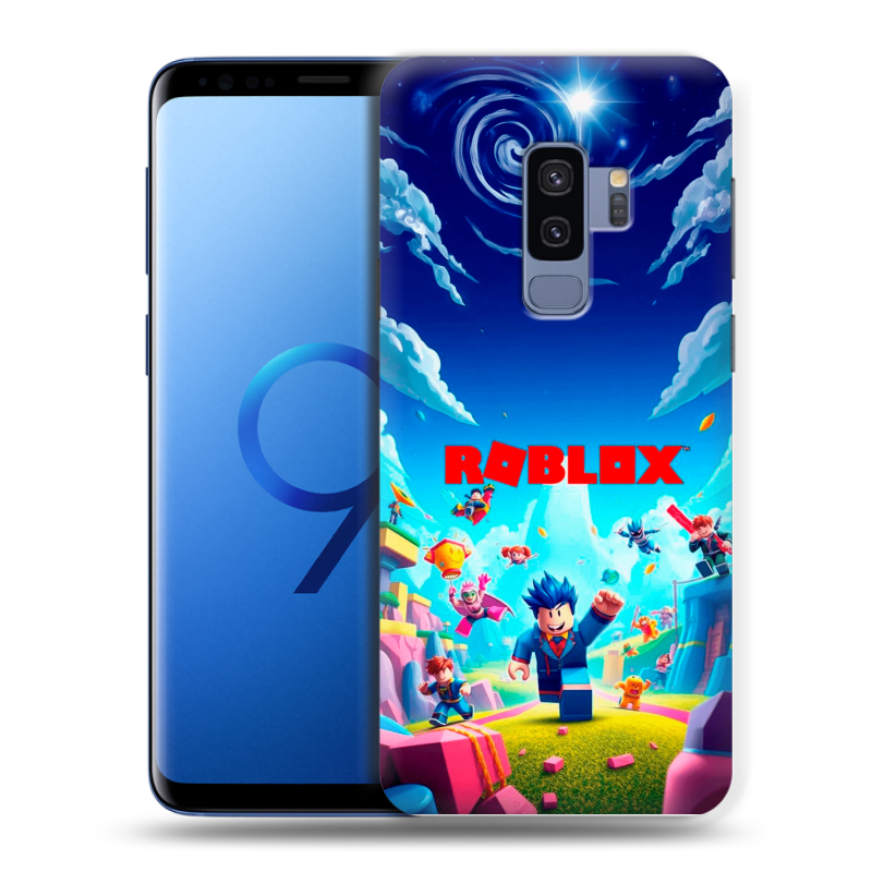 Силиконовый чехол на Samsung Galaxy S9 Plus с принтом Roblox Роблокс Силиконовый чехол на Samsung Galaxy S9 Plus с принтом Roblox Роблокс