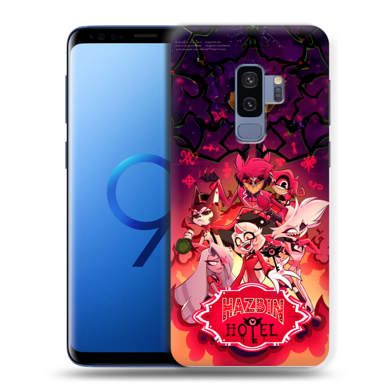 Силиконовый чехол на Samsung Galaxy S9 Plus с принтом Hazbin Hotel Отель Хазбин Силиконовый чехол на Samsung Galaxy S9 Plus с принтом Hazbin Hotel Отель Хазбин