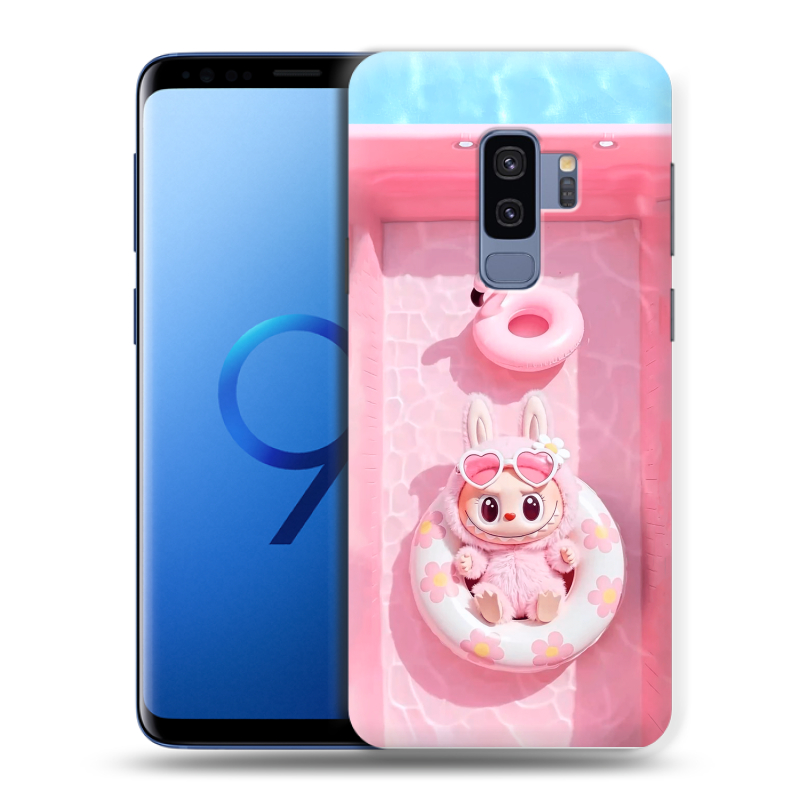 Силиконовый чехол на Samsung Galaxy S9 Plus с принтом Labubu Лабубу Силиконовый чехол на Samsung Galaxy S9 Plus с принтом Labubu Лабубу