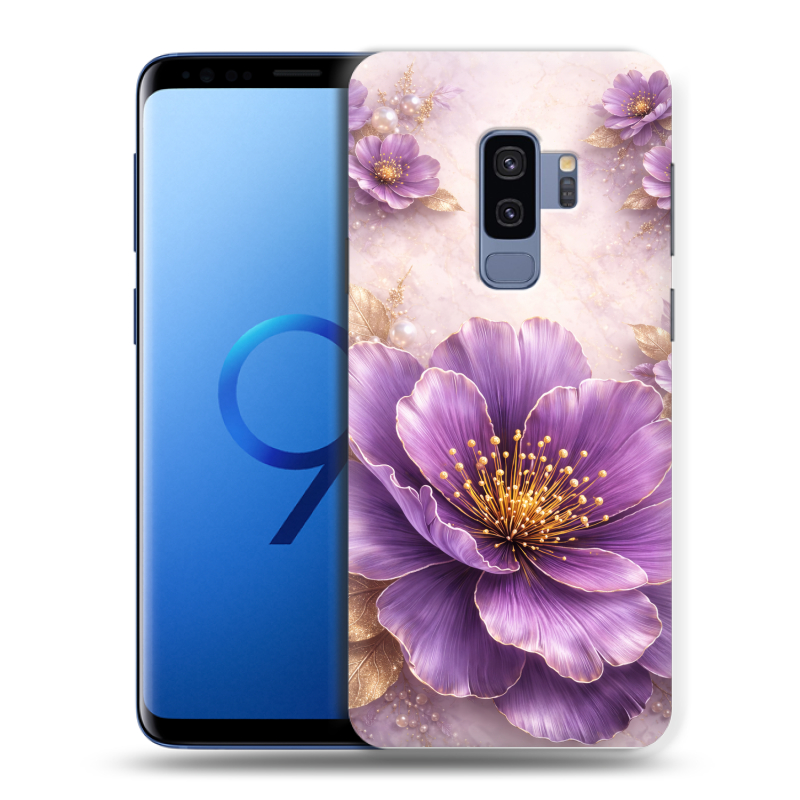 Силиконовый чехол на Samsung Galaxy S9 Plus с принтом женский Силиконовый чехол на Samsung Galaxy S9 Plus с принтом женский