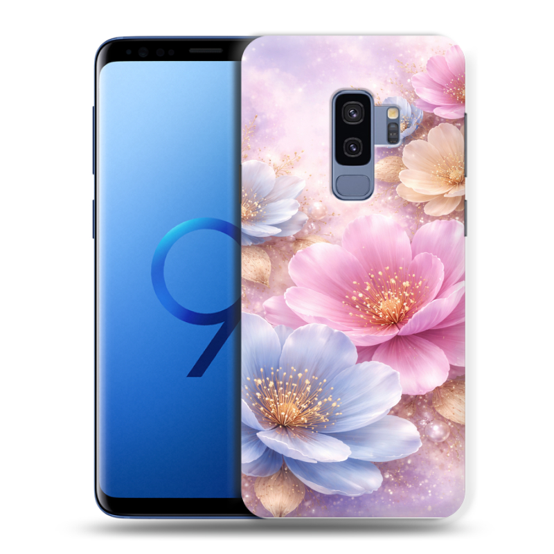 Силиконовый чехол на Samsung Galaxy S9 Plus с принтом женский Силиконовый чехол на Samsung Galaxy S9 Plus с принтом женский
