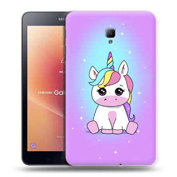 Силиконовый чехол на планшета Samsung Galaxy Tab A 8.0 (2017) с принтом Единорог Силиконовый чехол на планшета Samsung Galaxy Tab A 8.0 (2017) с принтом Единорог