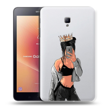Силиконовый чехол на планшета Samsung Galaxy Tab A 8.0 (2017) с принтом Женские принты Силиконовый чехол на планшета Samsung Galaxy Tab A 8.0 (2017) с принтом Женские принты