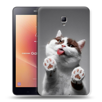 Силиконовый чехол на планшета Samsung Galaxy Tab A 8.0 (2017) с принтом Коты Силиконовый чехол на планшета Samsung Galaxy Tab A 8.0 (2017) с принтом Коты