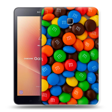 Силиконовый чехол на планшета Samsung Galaxy Tab A 8.0 (2017) с принтом Конфеты Силиконовый чехол на планшета Samsung Galaxy Tab A 8.0 (2017) с принтом Конфеты