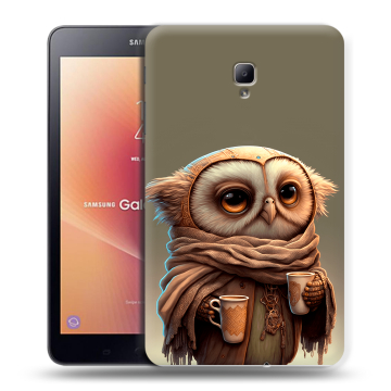 Силиконовый чехол на планшета Samsung Galaxy Tab A 8.0 (2017) с принтом Сова Силиконовый чехол на планшета Samsung Galaxy Tab A 8.0 (2017) с принтом Сова