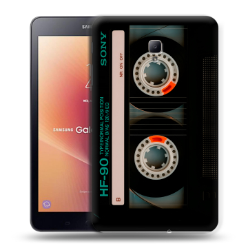 Силиконовый чехол на Samsung Galaxy Tab A 8.0 (2017) с принтом Кассета Силиконовый чехол на Samsung Galaxy Tab A 8.0 (2017) с принтом Кассета