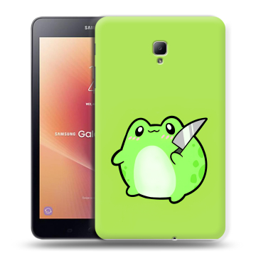 Силиконовый чехол на Samsung Galaxy Tab A 8.0 (2017) с принтом Лягушенок Силиконовый чехол на Samsung Galaxy Tab A 8.0 (2017) с принтом Лягушенок