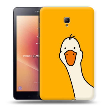 Силиконовый чехол на Samsung Galaxy Tab A 8.0 (2017) с принтом Утка
