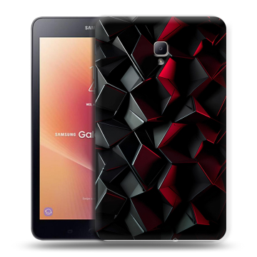 Силиконовый чехол на Samsung Galaxy Tab A 8.0 (2017) с принтом Абстракция Силиконовый чехол на Samsung Galaxy Tab A 8.0 (2017) с принтом Абстракция