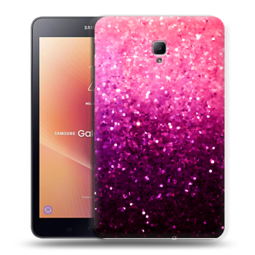 Силиконовый чехол на Samsung Galaxy Tab A 8.0 (2017) с принтом Блестки