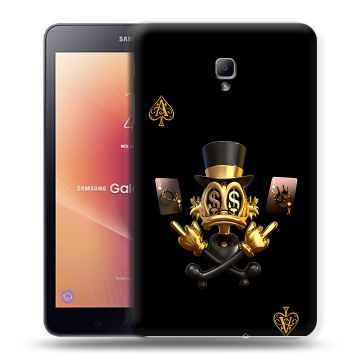 Силиконовый чехол на Samsung Galaxy Tab A 8.0 (2017) с принтом Золотой скрудж макдак Силиконовый чехол на Samsung Galaxy Tab A 8.0 (2017) с принтом Золотой скрудж макдак